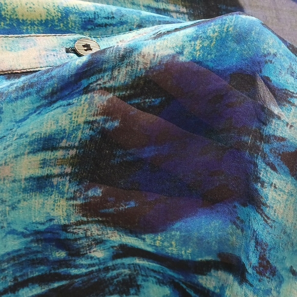 Bababakul Long-Sleeve Multicolor Blouse - Picture 7 of 9